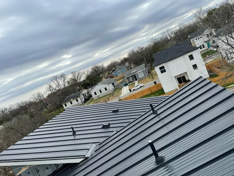 Standing seam metal roof panels with vents for Skylight Repair in Old Orchard Beach